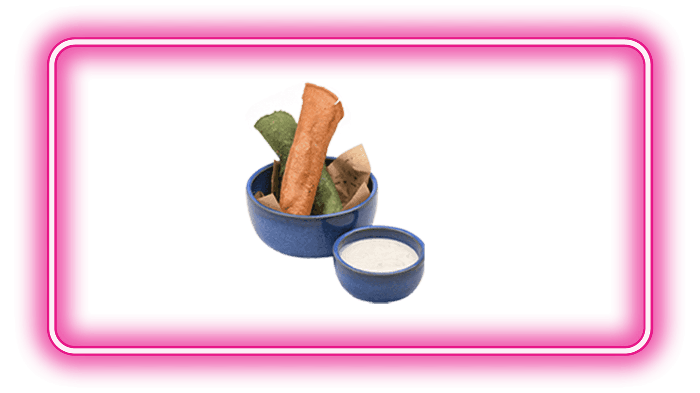 TAQUITOS CON POLLO